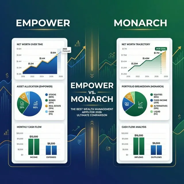 The Best Wealth Management Apps for 2026: Empower vs. Monarch Money