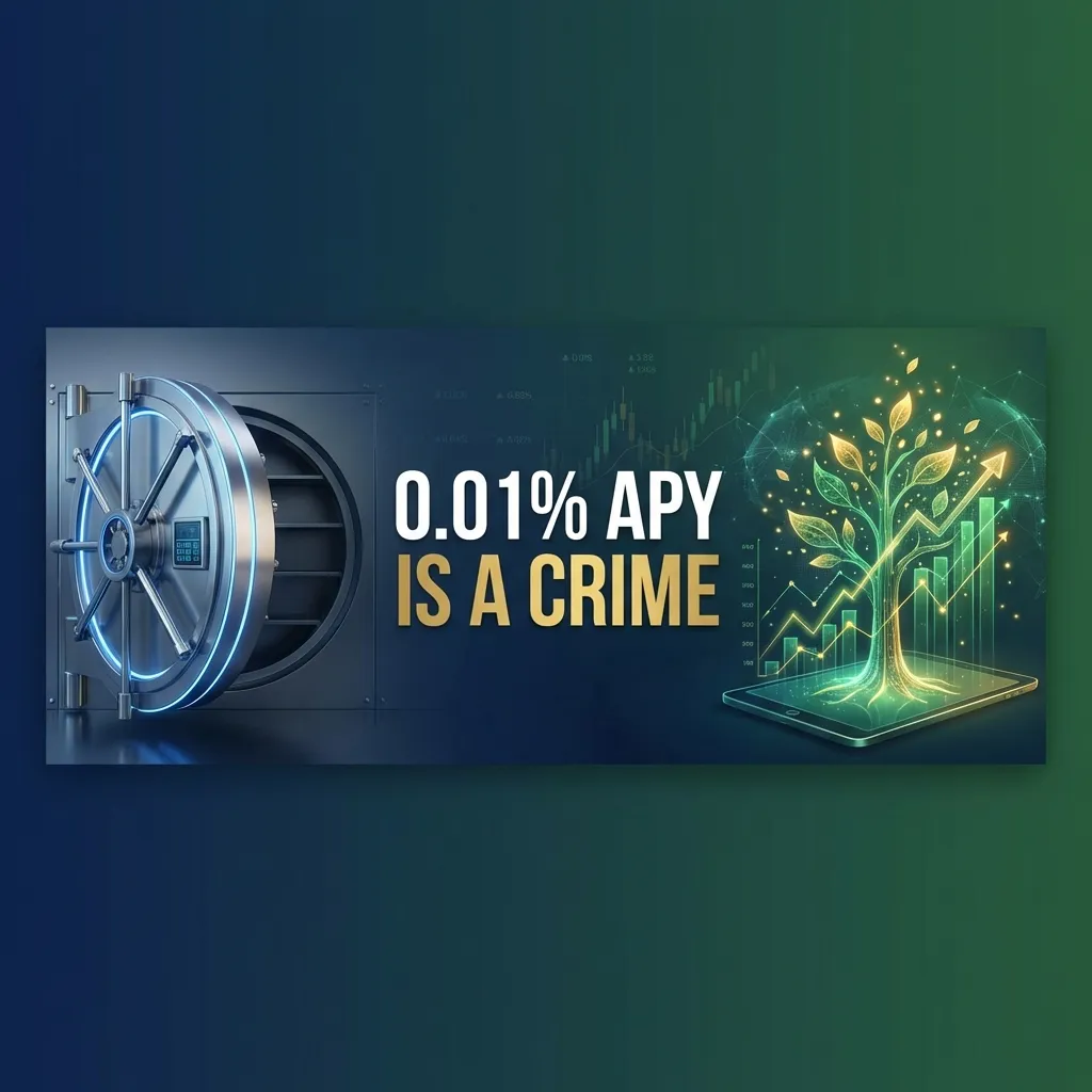 Why Your Big Bank Savings Account is a 'Financial Crime' (and How to Fix it Today)