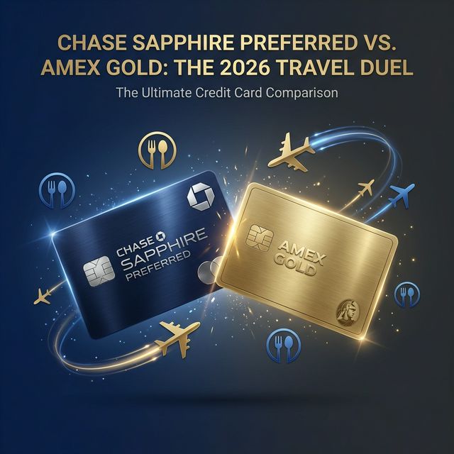 Chase Sapphire vs Amex Gold 2026 Travel Duel
