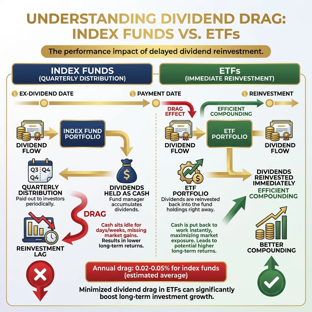 Understanding Dividend Drag: Index Funds vs ETFs