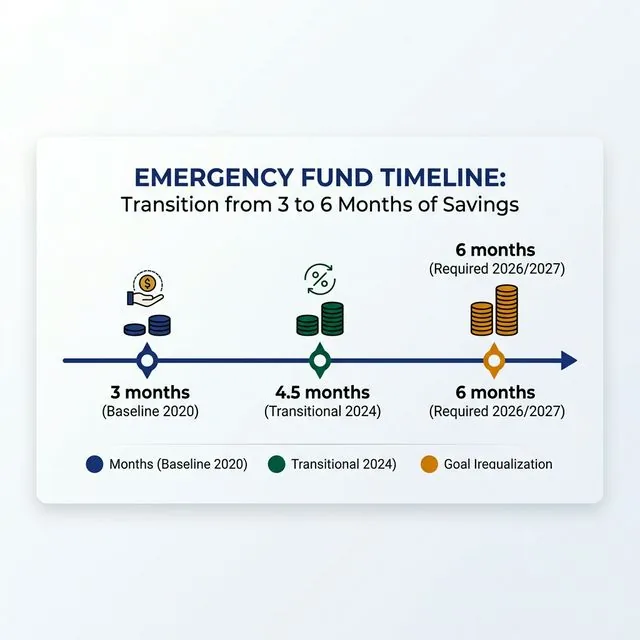 Emergency Fund Timeline Evolution