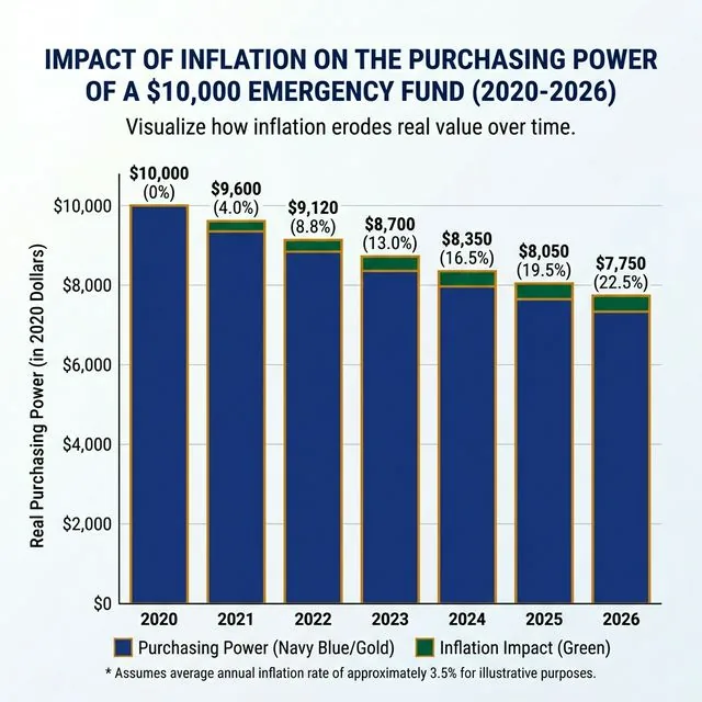 Inflation Impact on Emergency Savings