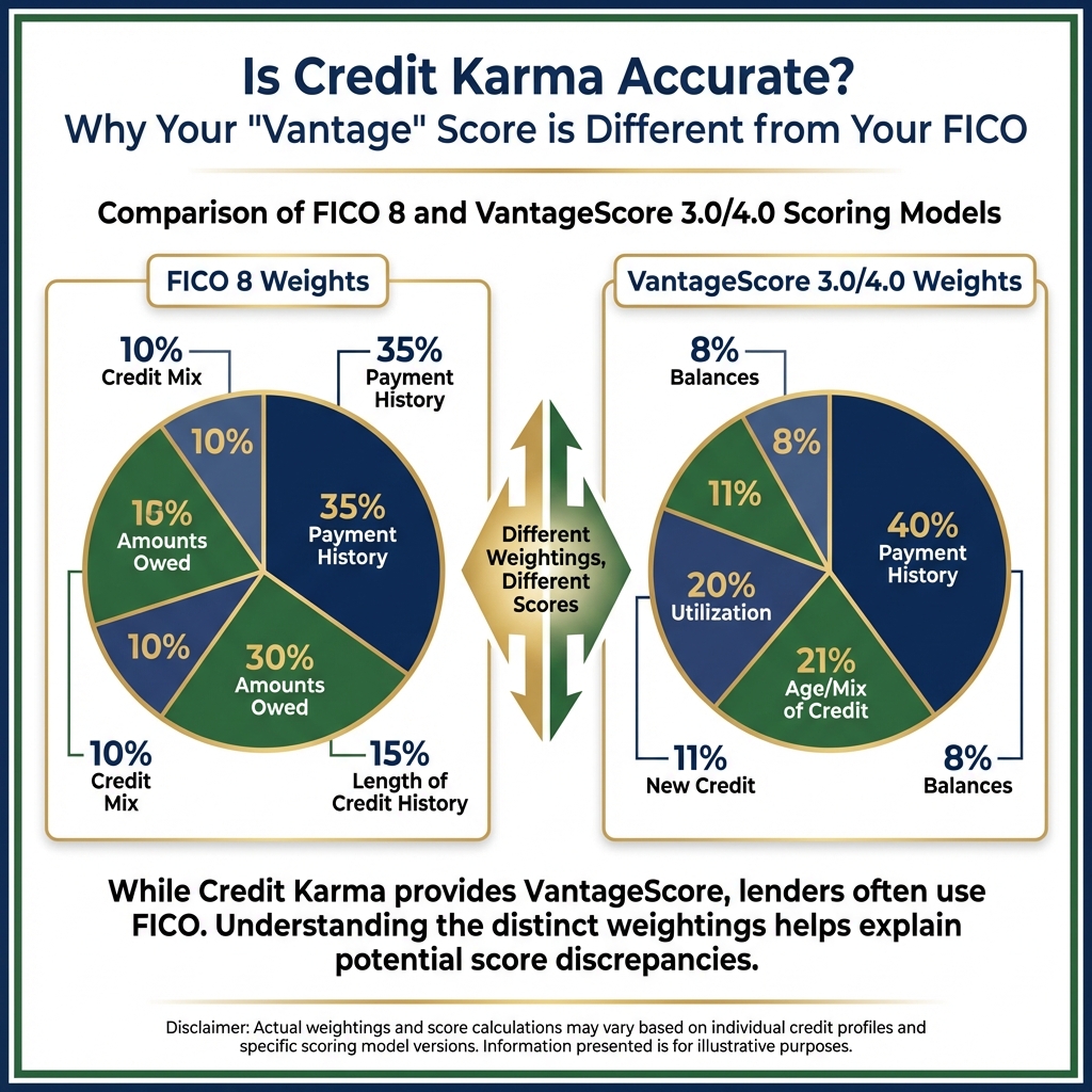 FICO vs Vantage Weights