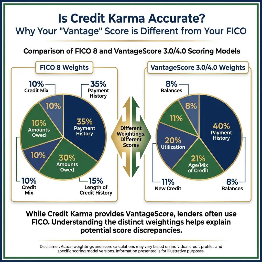FICO vs Vantage Weights