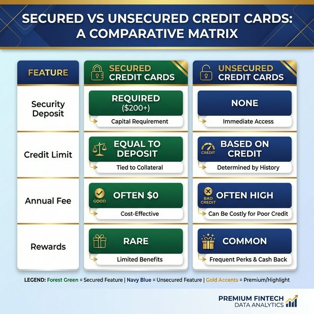 Secured vs Unsecured Comparison