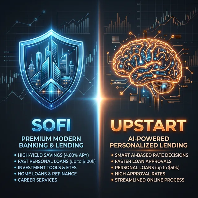 SoFi vs Upstart (2026): Best Loan for Fair Credit?